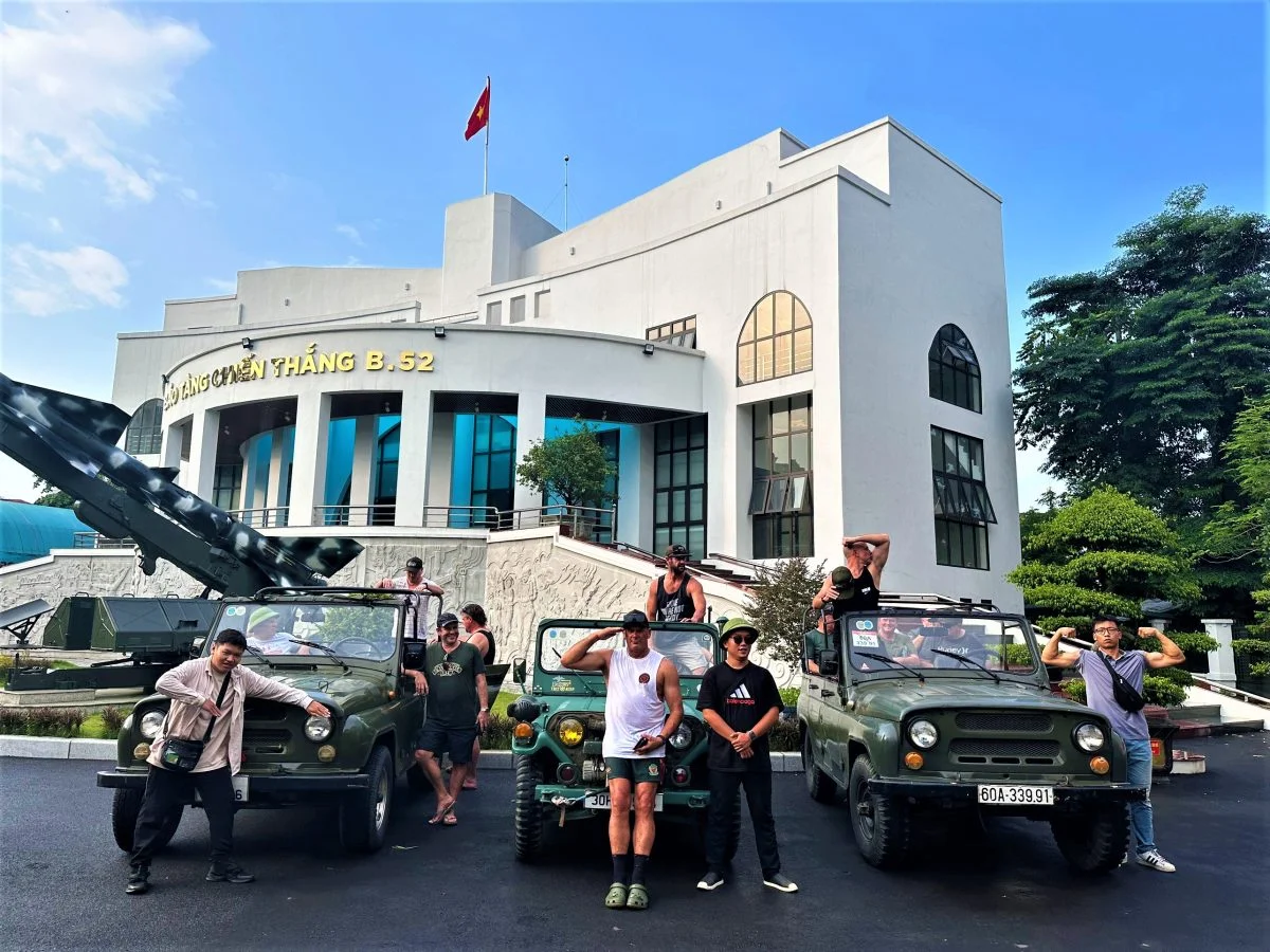 Hanoi Jeep Tours Led By Women: Hanoi City Jeep Tours By Vietnam People’s Army Legend Jeep