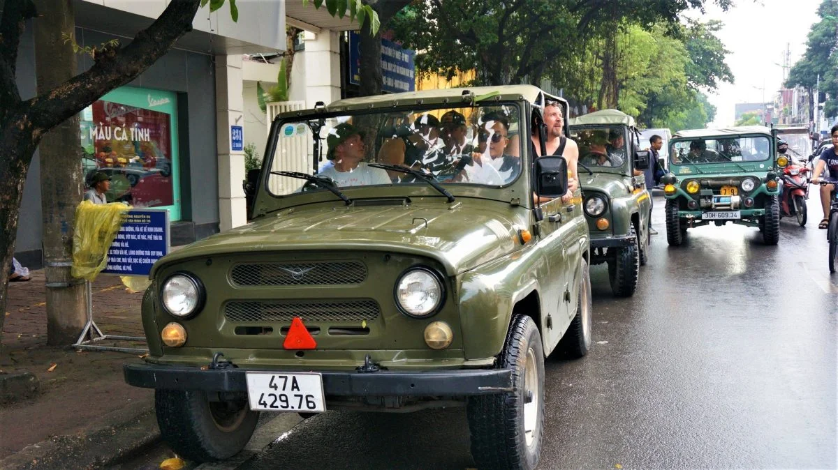 Hanoi Jeep Tours Led By Women: Hanoi City Jeep Tours By Vietnam People’s Army Legend Jeep