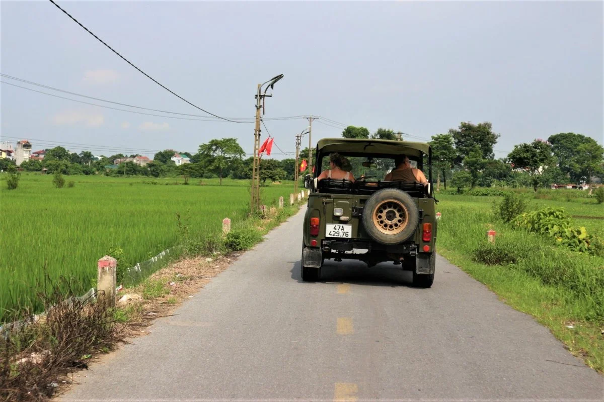 Hanoi Jeep Tours Led By Women: Hanoi City Jeep Tours By Vietnam People’s Army Legend Jeep