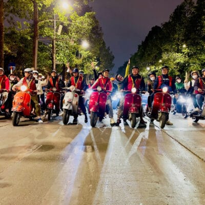 Hanoi Vespa Tours: Hanoi Sunset And Night Tours  By Vintage Vespa