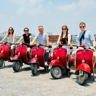 Hanoi Countryside Vespa Tour : Red River Delta & Co Loa Ancient Citadel