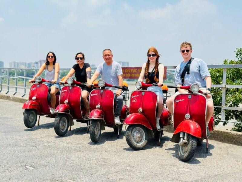 Hanoi Countryside Vespa Tour : Red River Delta & Co Loa Ancient Citadel