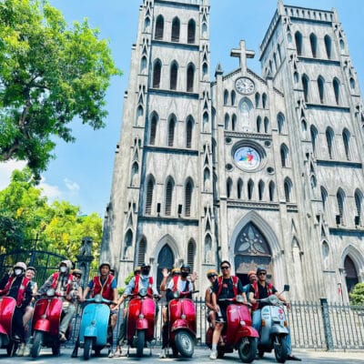 Hanoi Countryside Vespa Tour : Red River Delta & Co Loa Ancient Citadel