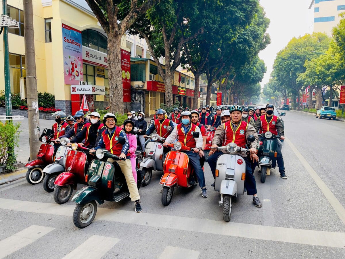 Hanoi Countryside Vespa Tour : Red River Delta & Co Loa Ancient Citadel