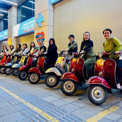 Hanoi Vespa Tours: Hanoi Sunset And Night Tours  By Vintage Vespa