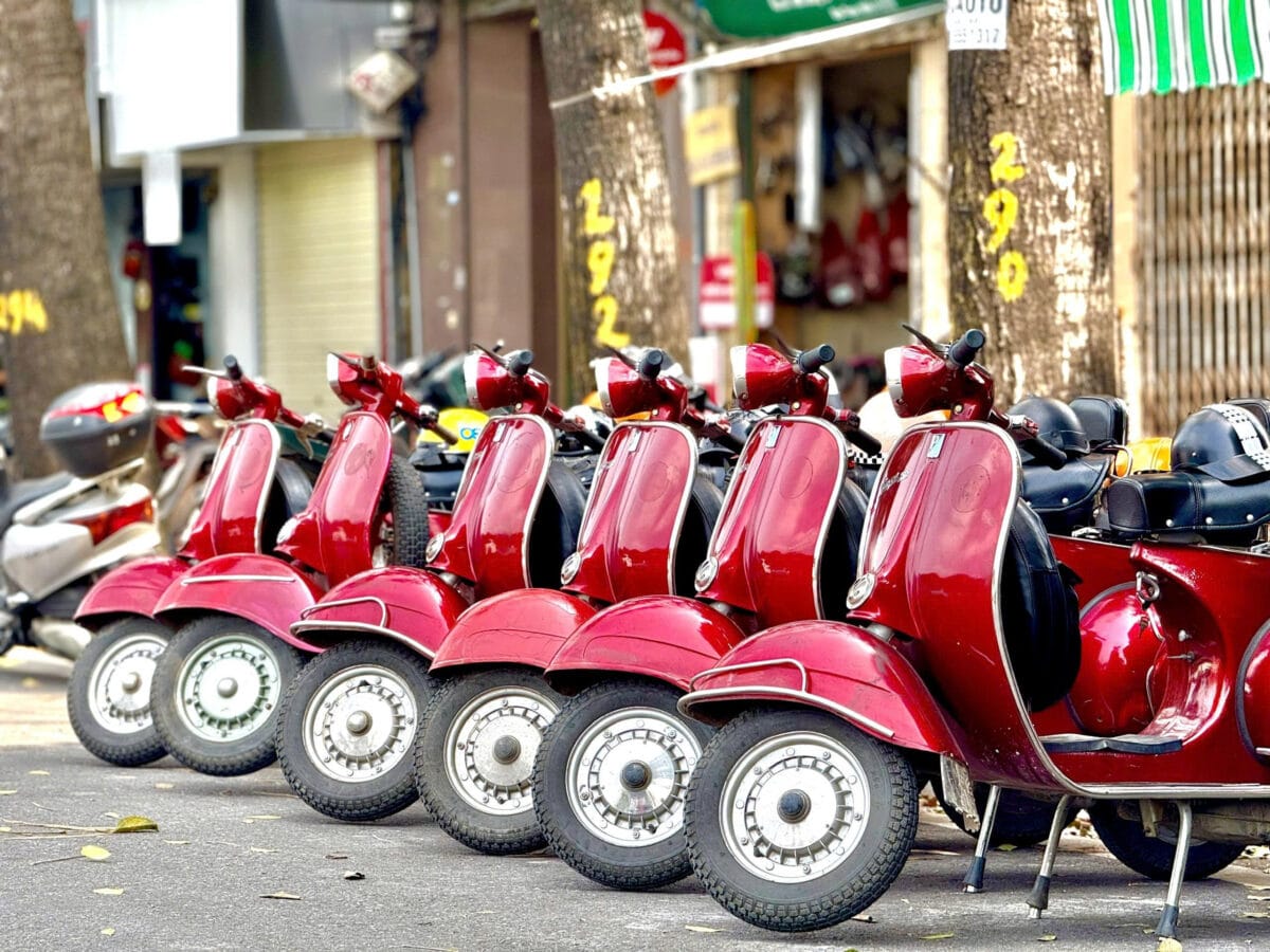 Hanoi Countryside Vespa Tour : Red River Delta & Co Loa Ancient Citadel