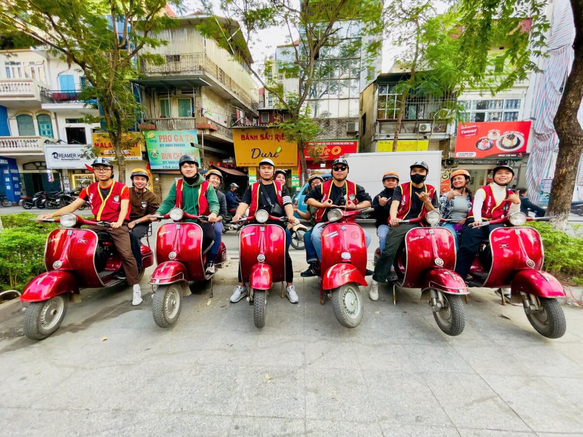 Hanoi Countryside Vespa Tour : Red River Delta & Co Loa Ancient Citadel