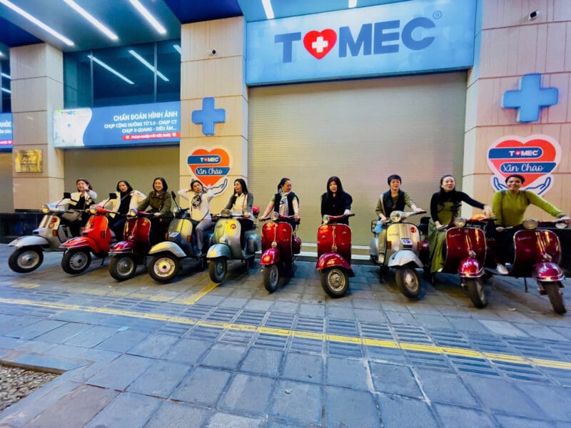 Hanoi Vespa Tours: Hanoi Sunset And Night Tours  By Vintage Vespa