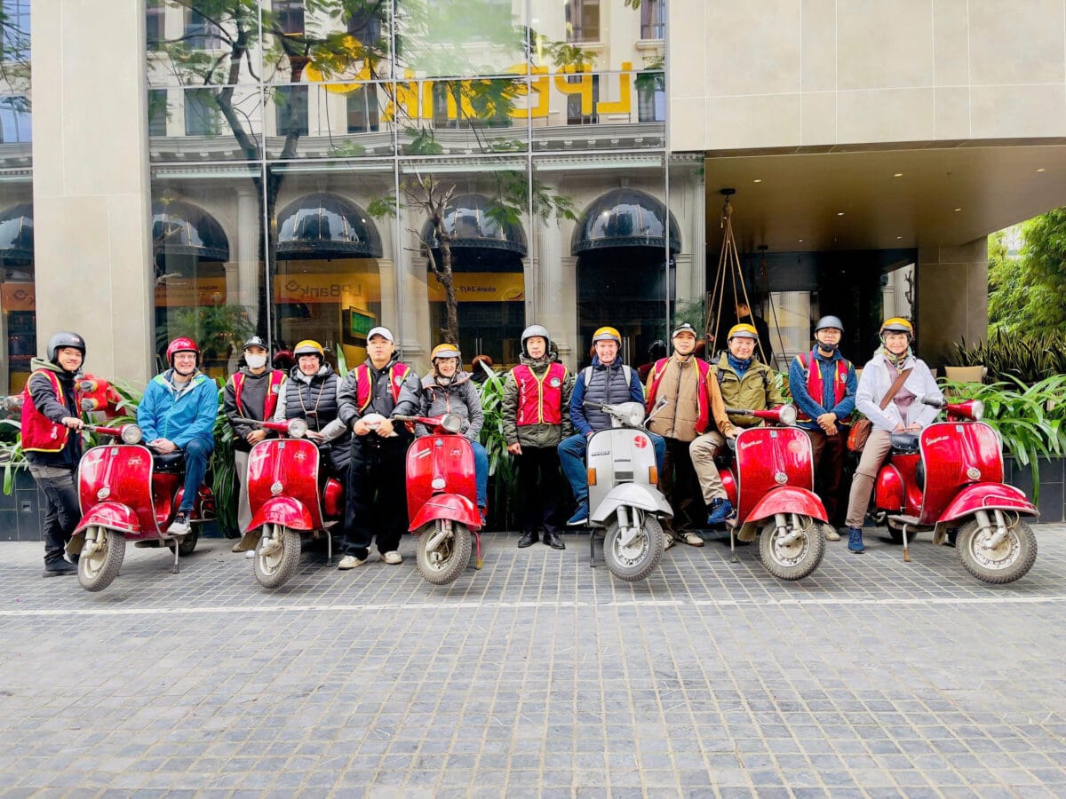 Hanoi Countryside Vespa Tour : Red River Delta & Co Loa Ancient Citadel