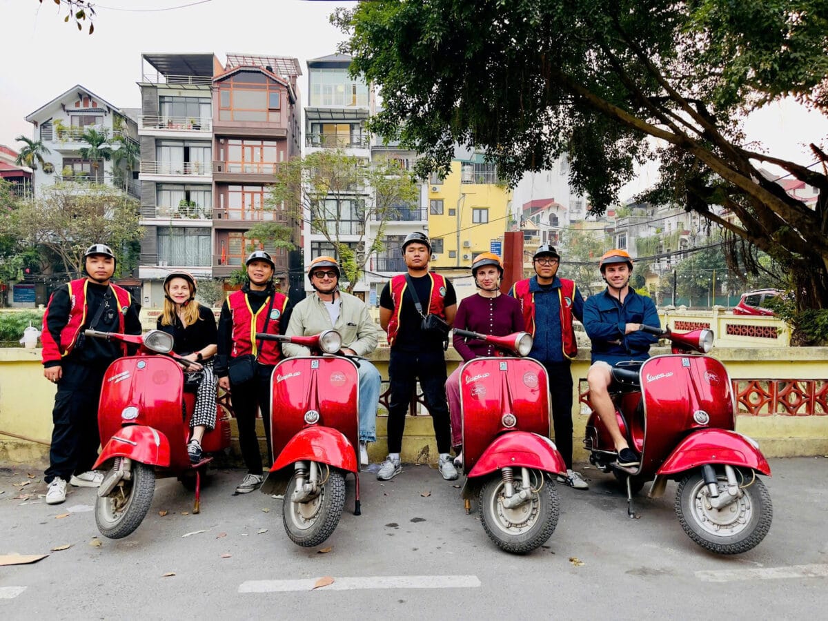 Hanoi Countryside Vespa Tour : Red River Delta & Co Loa Ancient Citadel