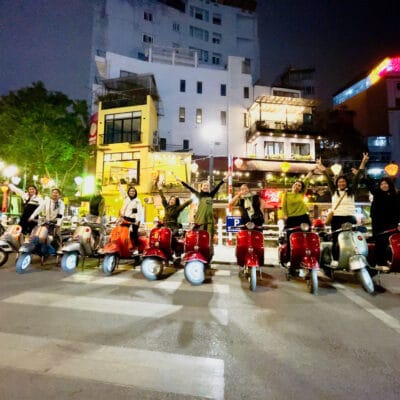 Hanoi Vespa Tours: Hanoi Sunset And Night Tours  By Vintage Vespa