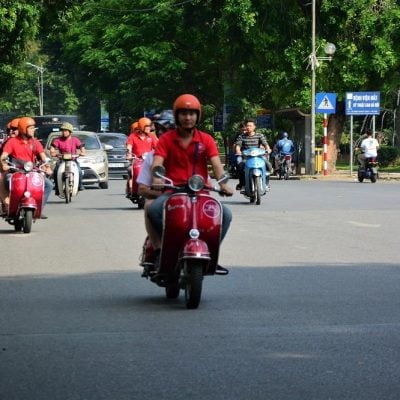 Hanoi Countryside Vespa Tour : Red River Delta & Co Loa Ancient Citadel