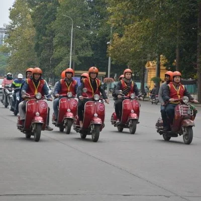 Hanoi Countryside Vespa Tour : Red River Delta & Co Loa Ancient Citadel