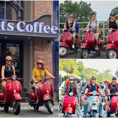 Hanoi City Vespa Tour : Food + Culture + Sight + Fun By Vintage Vespa