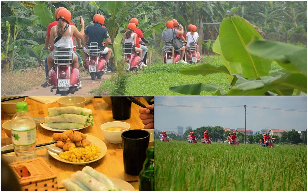 Hanoi Countryside Vespa Tour : Red River Delta & Co Loa Ancient Citadel Hanoi Countryside Vespa Tour : Red River Delta & Co Loa Ancient Citadel