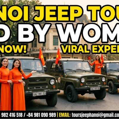 Hanoi Sunrise Jeep Tours Led By Female Guides