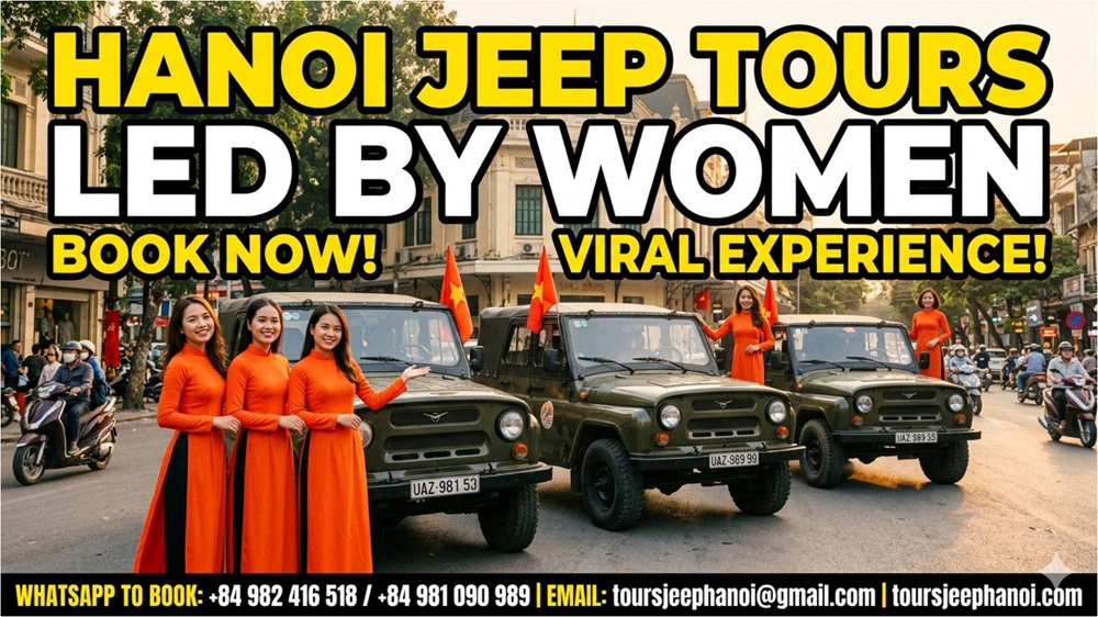 Hanoi Sunrise Jeep Tours Led By Female Guides Hanoi Sunrise Jeep Tours Led By Female Guides