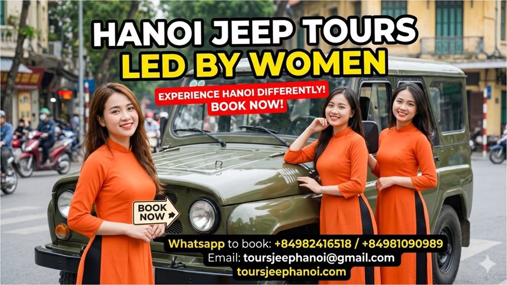 Hanoi Sunrise Jeep Tours Led By Female Guides