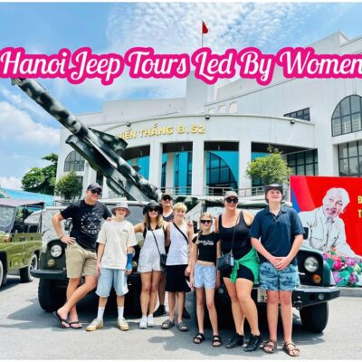 Hanoi Jeep Tours Led By Women Across The City's Landmarks