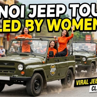 Hanoi Sunrise Jeep Tours Led By Female Guides