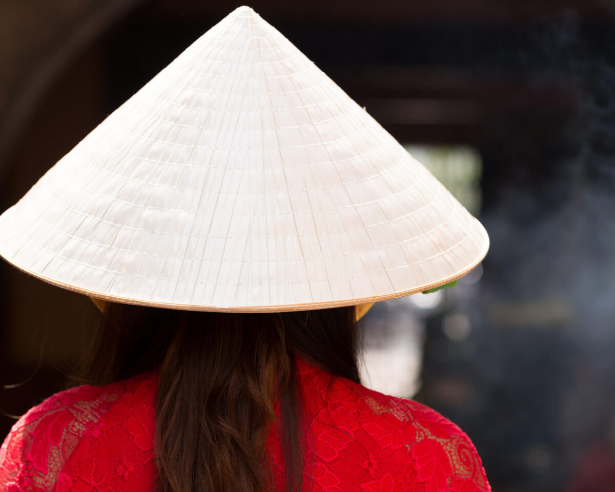 Hanoi Private Half Day Tour to Quang Phu Cau Incense Village and Chuong Conical Hat Village